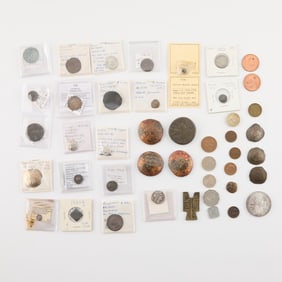 Group of Archaic & Archaistic Coins & Numismatics