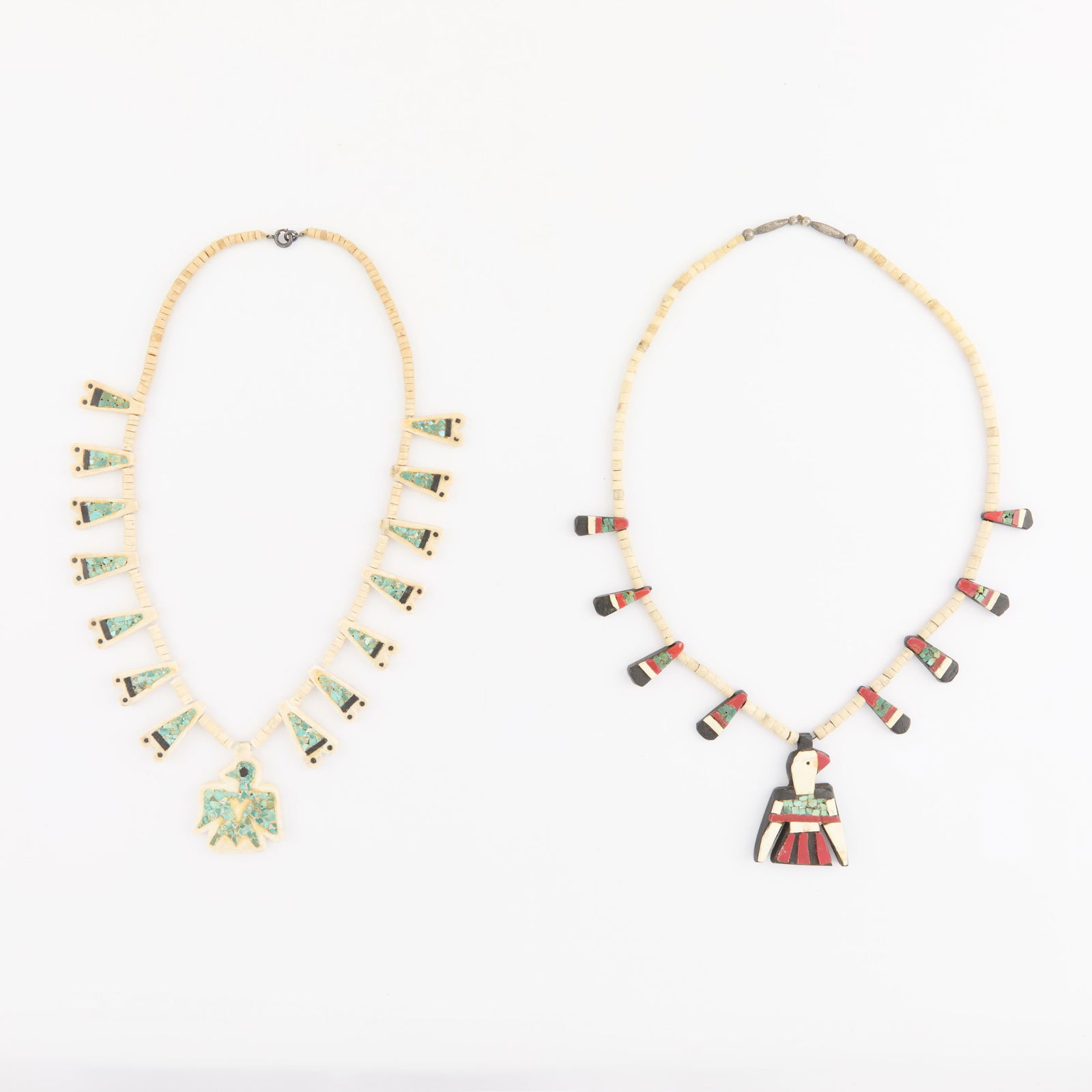 Two Santo Domingo Battery Bird Necklaces (1 of 4)