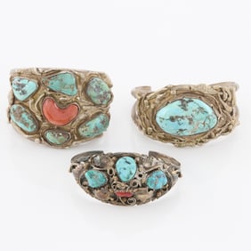 Group 3 Southwest Cuff Bracelets