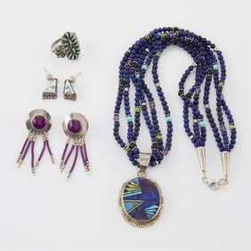 Group 4 Pieces Southwest Jewelry