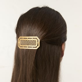 14k Gold Barrette