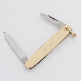14k Yellow Gold Pen Knife