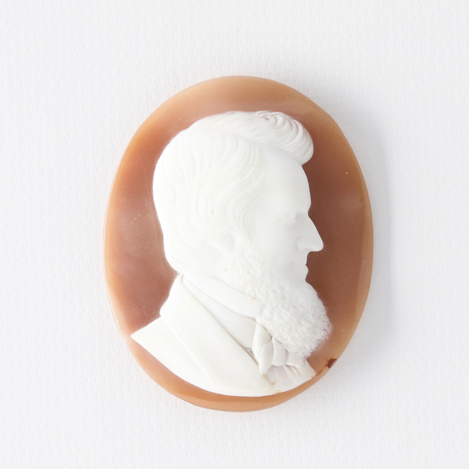 Signed Shell Cameo of Lincoln (1 of 2)