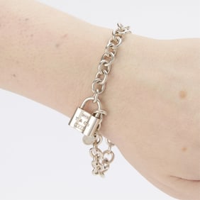 Tiffany & Co. Sterling Silver Lock Bracelet