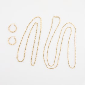 Group 3 14k Yellow Gold Jewelry