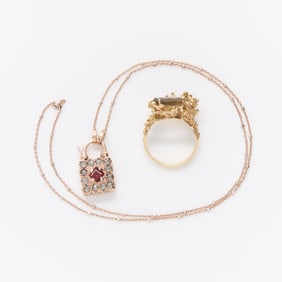 Group 2 14k Gold Jewelry