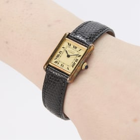 Must de Cartier Tank Wristwatch