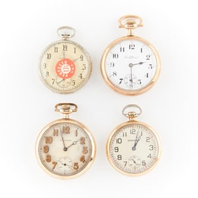 Group 4 South Bend Pocket Watches