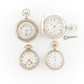 Group 4 Assorted Pocket Watches