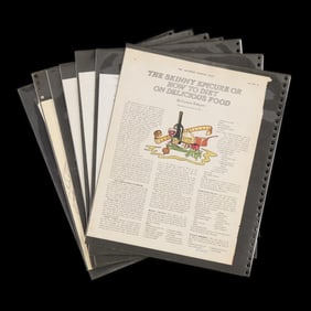 Group Lynne Rossetto Kasper Manuscripts & Drafts