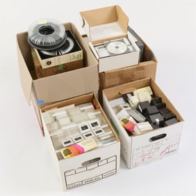 4 Boxes LRK Archival Slides & Photo Negatives
