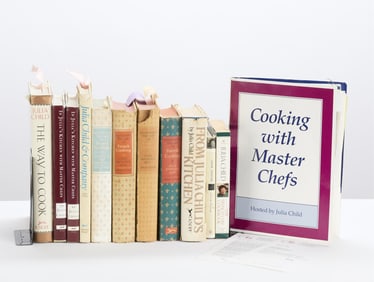 Julia Child Signed Cookbooks & Archival Documents
