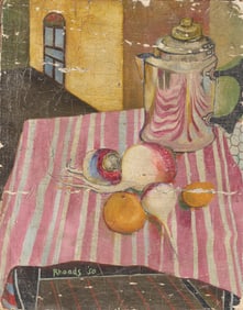 Poss. George Rhoads Still Life Painting