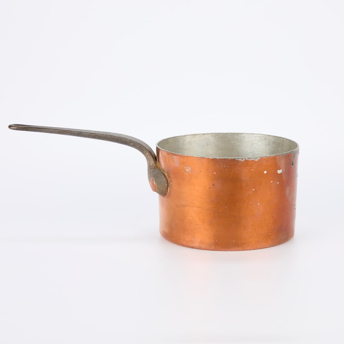 Vintage DH&M Co. 8" Copper Saucepan (1 of 5)
