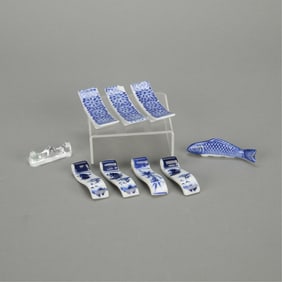 Group of 11 Chopstick Rests