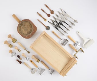 Group of Pasta Making Tools