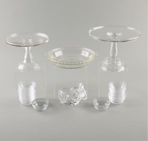 Group of Misc. Glass Cookware Vessels