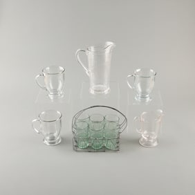 Group 11 Glass Drinkware Vessels & Cups