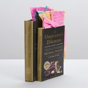 2 Pollan "The Omnivore's Dilemma" - Signed