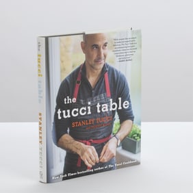 Stanley Tucci "The Tucci Table" Cookbook - Signed
