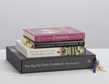 Grp 4 Heston Blumenthal Cookbooks