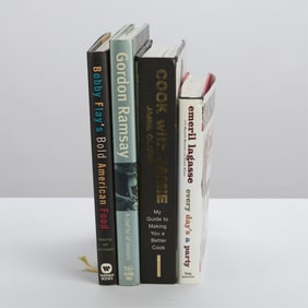 4 TV Celebrity Chef Cookbooks