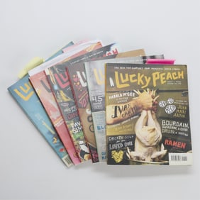 6 "Lucky Peach" Magazines Issues No. 1-6