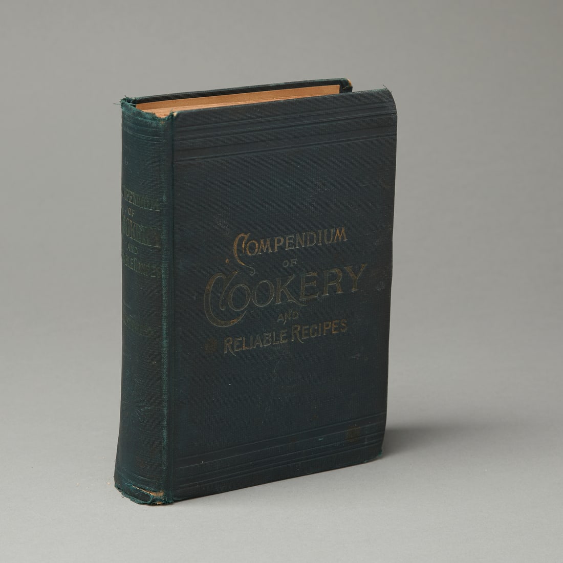 "The Compendium of Cookery" 1st Ed. 1890 (1 of 1)