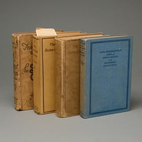 4 Antique American Cookbooks