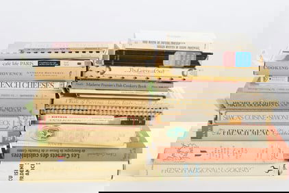 Group of French Cookbooks and Literature