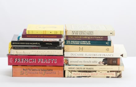 Group of French Cookbooks