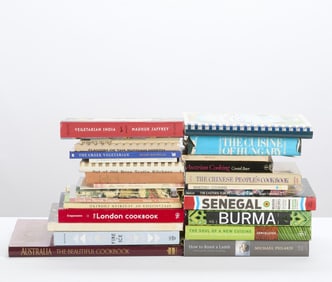 Group of International Cookbooks
