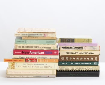 Group of American Cuisine Cookbooks