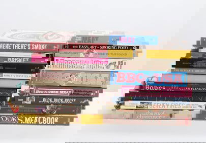 Group of Meat & Seafood Cookbooks