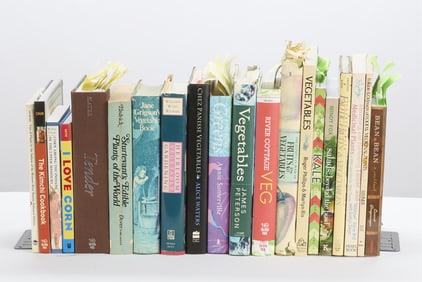 Group of Vegetable Cookbooks