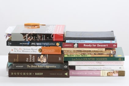 Group of Baking & Dessert Cookbooks