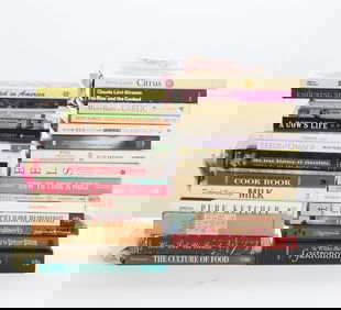 Group of Culinary & Food History Books
