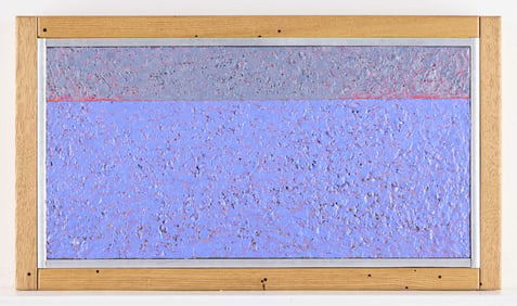 George Morrison "Alpenglow" Horizon Painting 1986