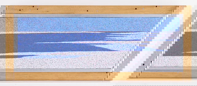 George Morrison "Ice Flow, Feb." Horizon Painting