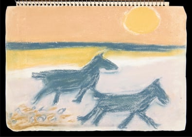 Cameron Booth Sketchbook of Horses