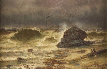 Peter Lund North Shore MN Painting 1880s-90s