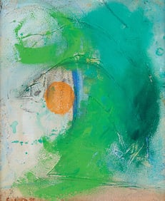 Heather Carisch "Setting Score" Painting 1995