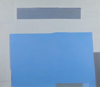 David Feinberg "The North Sound" Painting 1973
