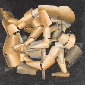 Jack Barkla "Mechanical 69" Painting 2005