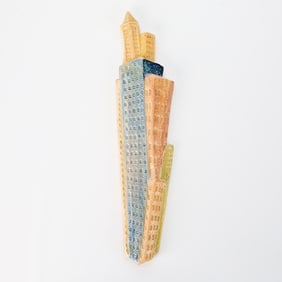 Aldo Moroni "City Group" Skyscraper Ceramic