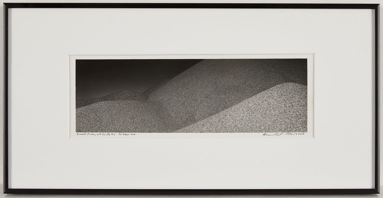 Chris Faust "Gravel Piles" MN Photograph (1 of 3)