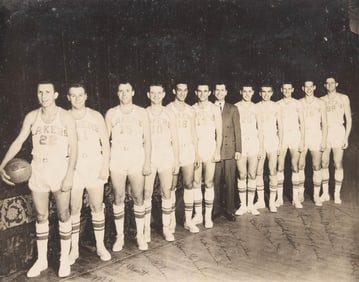 Photogravure 1949-50 MN Lakers Basketball Team