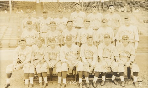St. Paul Saints 1932 Baseball Team Photograph