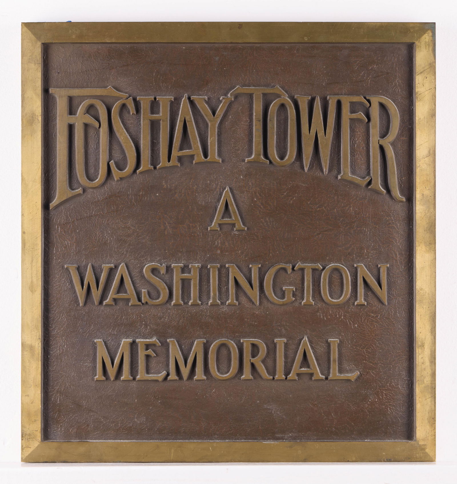 Original Foshay Tower Bronze Plaque (1 of 4)
