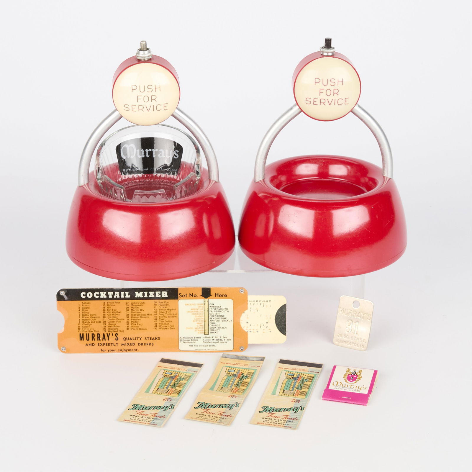 8 Pcs Murray's MN Restaurant Ephemera (1 of 5)